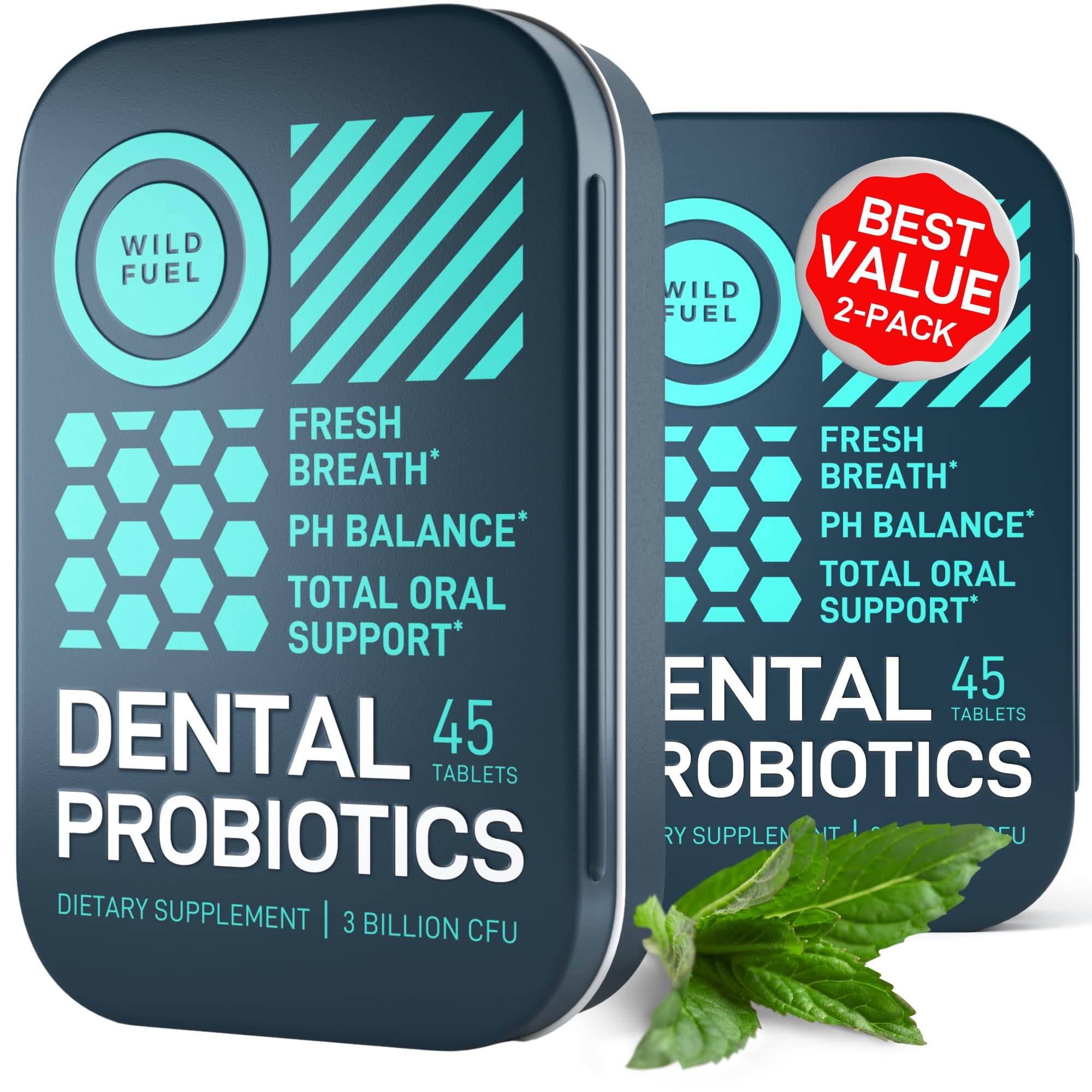 Amazon.com: WILD FUEL Oral Probiotics for Teeth, Bad Breath, Gum